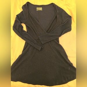 UO navy long sleeve dress
